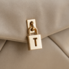 The Taupe Kelly Top-Handle Bag