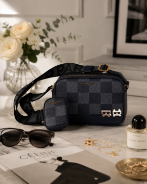 ChatGPT Image Jun 21, 2026 at 03_04_51 AM Karl Lagerfeld Icon Check Crossbody Bag