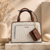 The Bag Boutique Image May 9, 2026 at 02_41_56 PM Calvin Klein Beige Monogram Satchel Bag