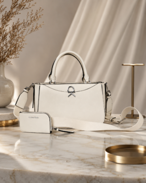 The Bag Boutique Image May 9, 2026 at 03_00_15 PM Calvin Klein Ivory Top Handle Shoulder Bag