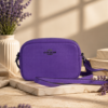 Coach Purple Camera Crossbody Bag