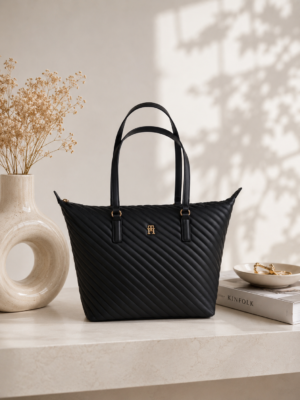 Tommy Hilfiger Quilted Tote Bag