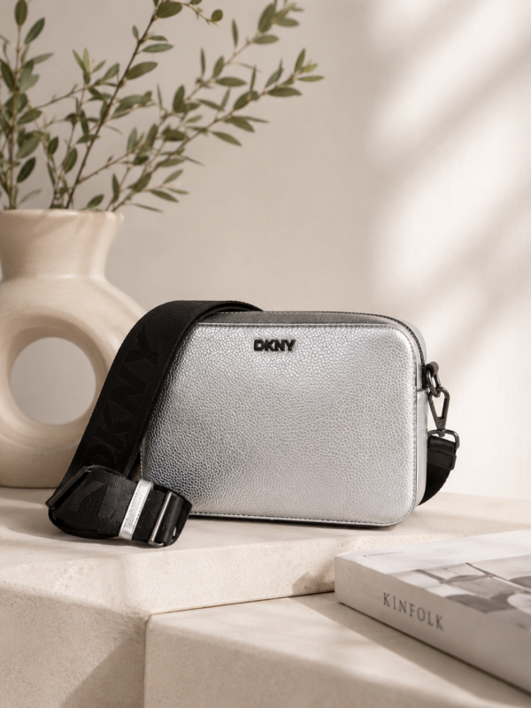 TBB Image Jul 23, 2026 at 03_50_54 PM DKNY Metallic Silver Crossbody