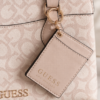 Guess Blush Monogram Satchel with Card Holder