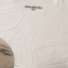 Karl Lagerfeld White Tote Bag with Mini Pouch