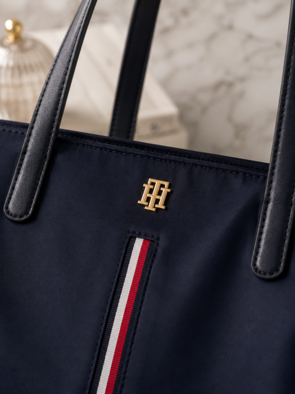 Tommy Hilfiger Navy Blue Tote Bag