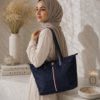 Tommy Hilfiger Navy Blue Tote Bag
