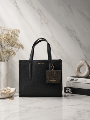 Calvin Klein Black Tote Bag
