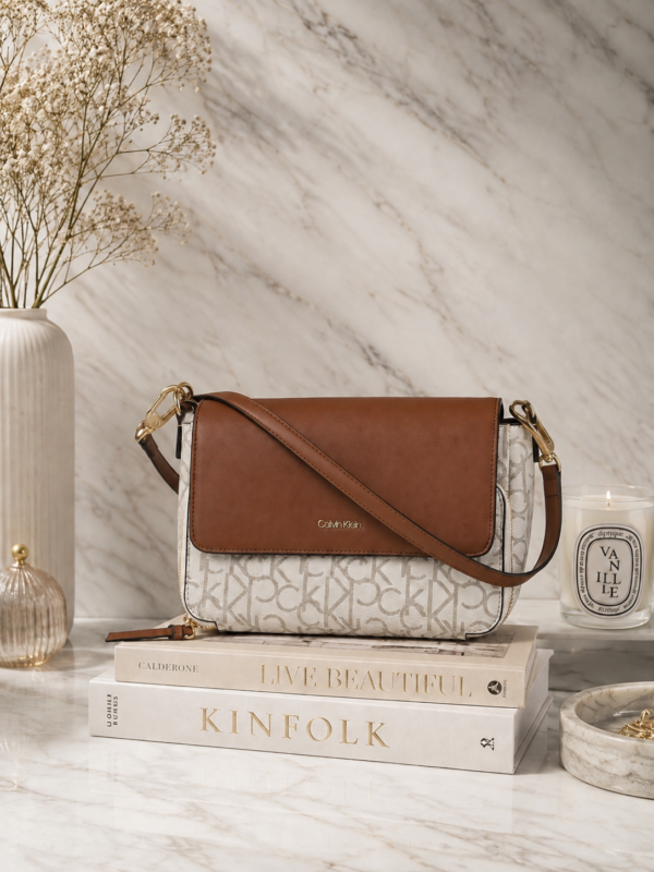 Calvin Klein Flap Shoulder Bag